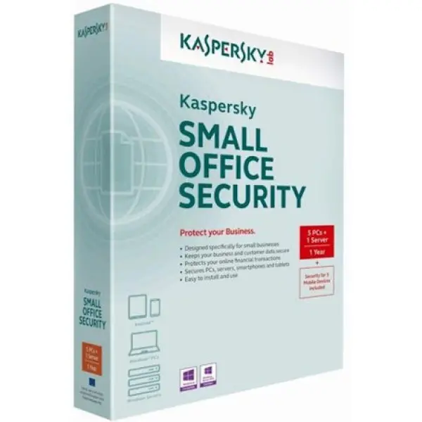 Kaspersky KSOS 1 Server + 5 PCs - Bảo mật toàn diện cho doanh nghiệp