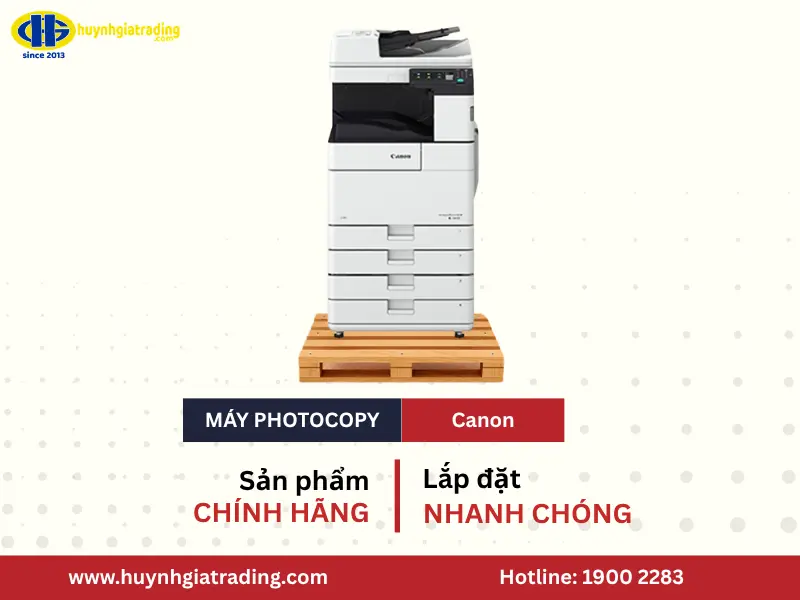 Máy photocopy Canon là giải pháp xử lý khối lượng in ấn cao cho doanh nghiệp