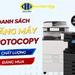 Các hãng máy photocopy phổ biến và được ưa chuộng nhất 2026