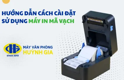 Cách cài đặt, sử dụng máy in mã vạch đơn giản và chi tiết từ A-Z