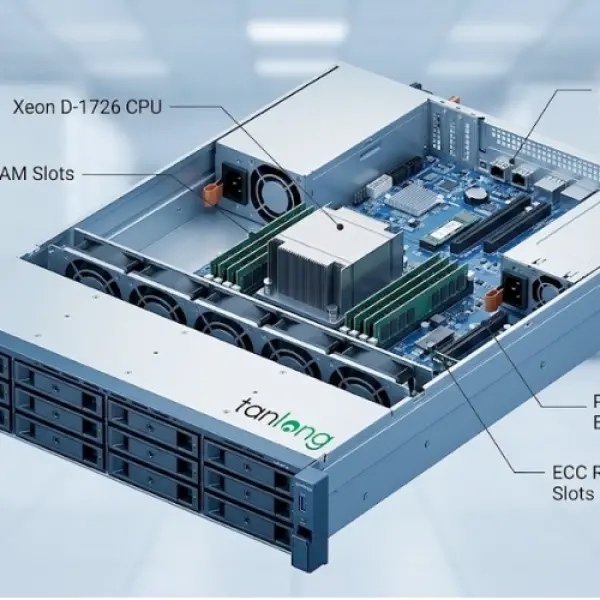 Thiết bị lưu trữ NAS Synology DiskStation DS1520+ 5 khay ổ cứng
