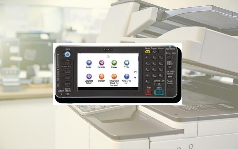 Hướng dẫn cách photo từ A3 sang A4 máy Ricoh