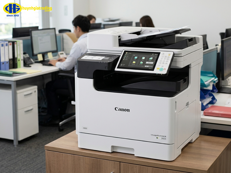 Ricoh và Canon là hai thương hiệu máy photocopy được sử dụng phổ biến hiện nay