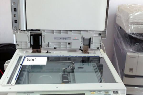 Cách photo sổ hộ khẩu trên máy photocopy Ricoh