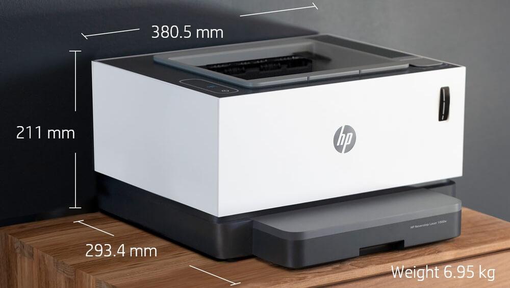 Giới thiệu máy in HP Neverstop Laser 1000w