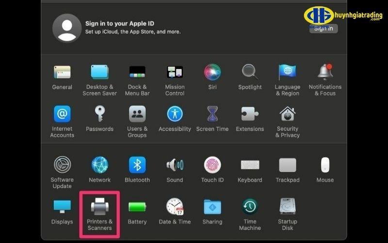 Cài đặt máy in Canon LBP 6030 trên MacOS