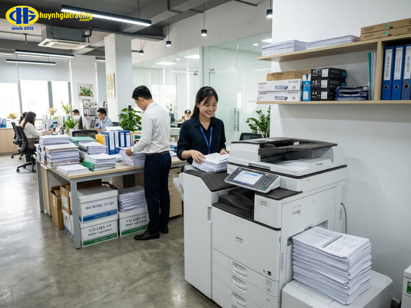 Công suất Ricoh MP 5002 phù hợp in ấn khối lượng lớn