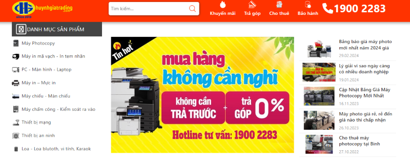 Đánh giá máy in HP: mua hàng tại Huỳnh Gia Trading