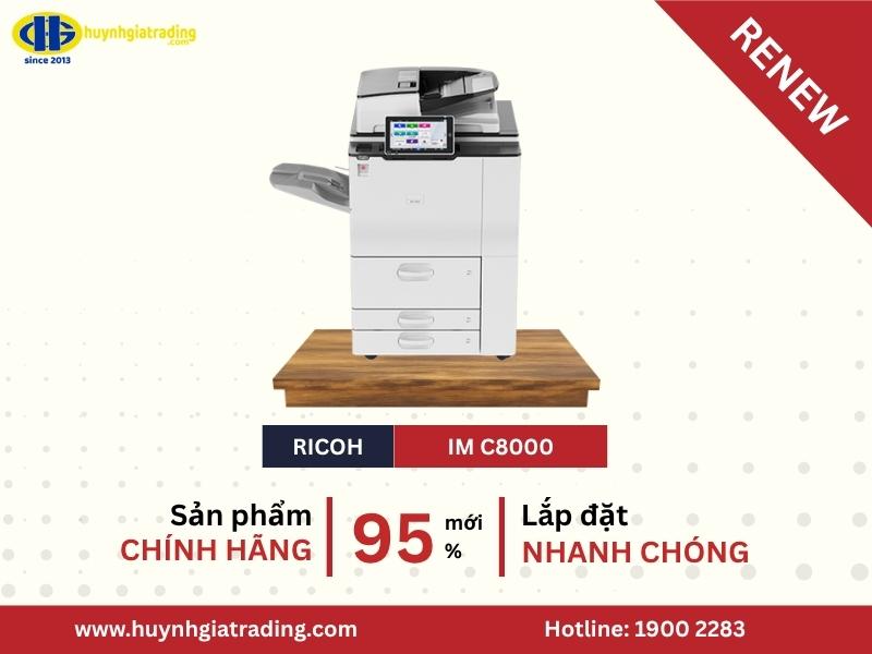 Máy photocopy Ricoh IM C8000 renew chính hãng tại Huỳnh Gia