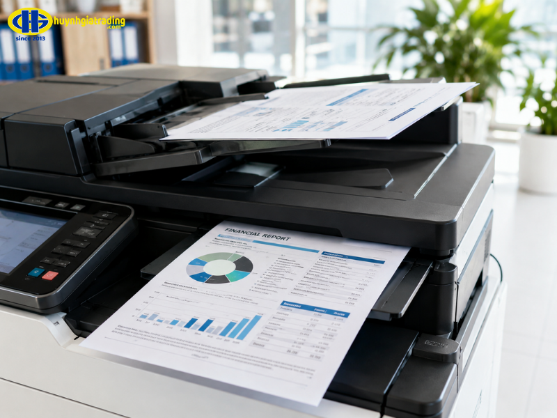 Chất lượng in sắc nét, scan nhanh và ổn định trên Ricoh IM 5000