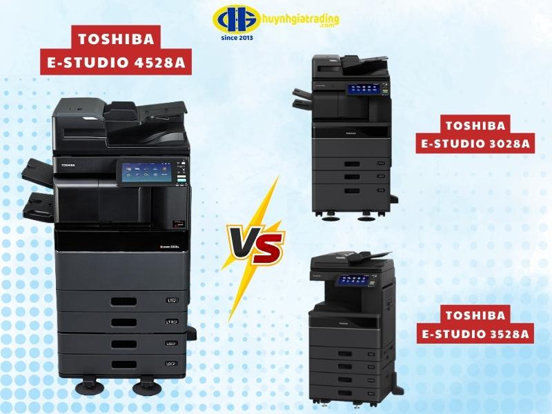 So sánh Toshiba e-Studio 4528A với Toshiba e‑Studio 3028A/3528A