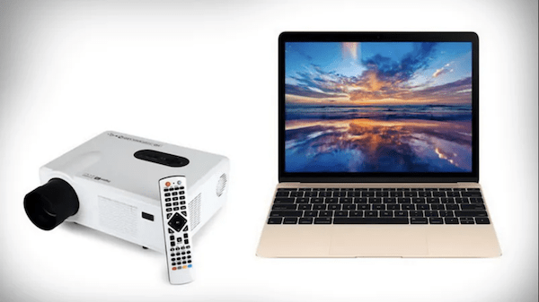 Kết nối máy chiếu với máy tính Mac