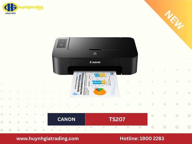 Canon TS207 đặc biệt với chức năng in phun đơn năng