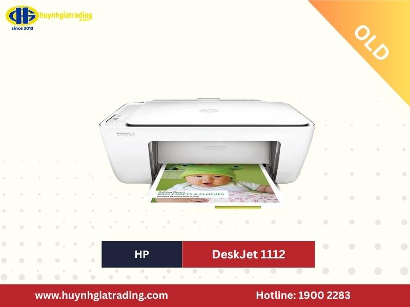 HP DeskJet 1112 nổi bật với độ bền bỉ cùng thương hiệu uy tín