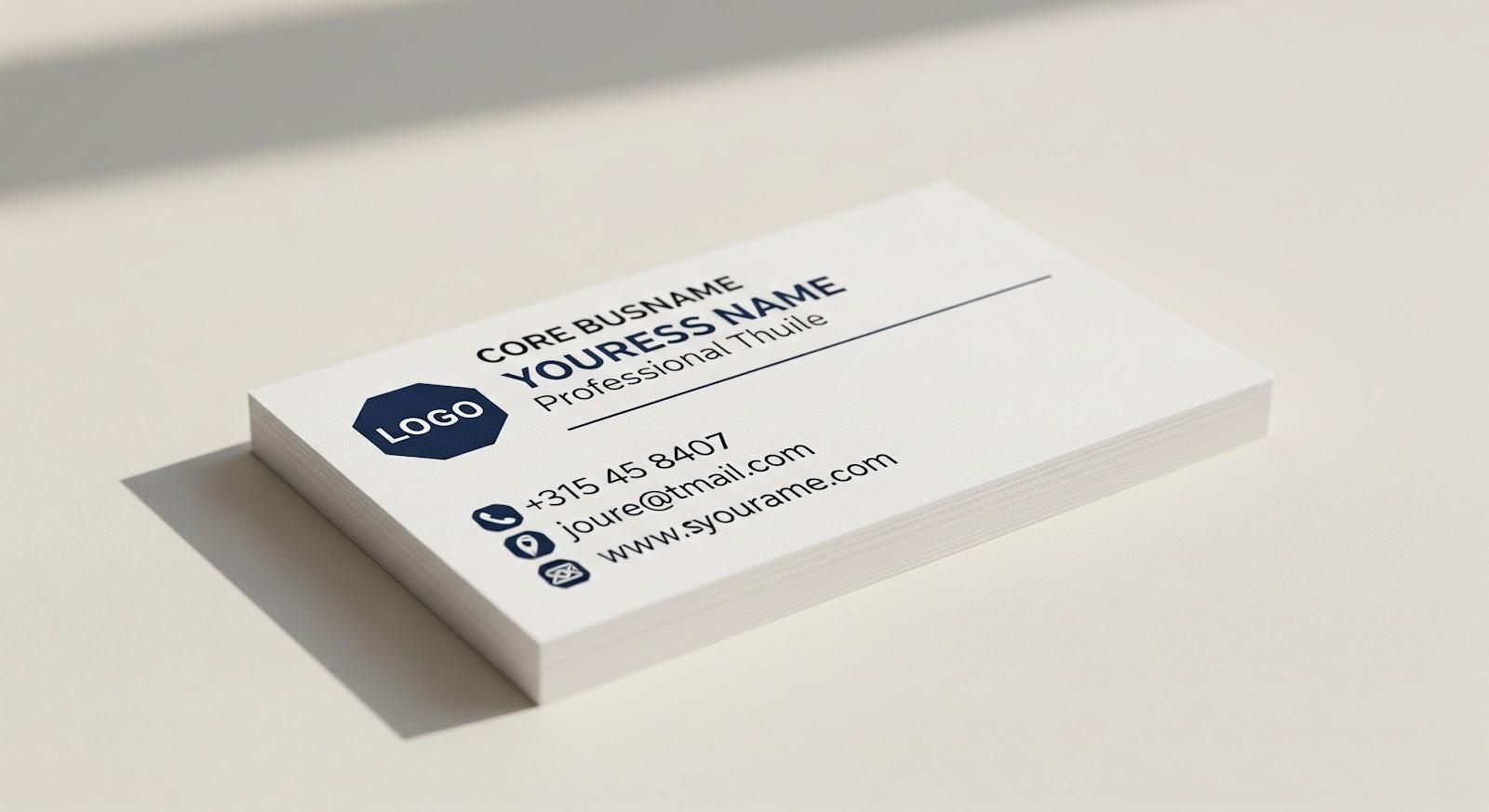 Card visit (hay danh thiếp) là một ấn phẩm nhỏ chứa đựng thông tin liên lạc