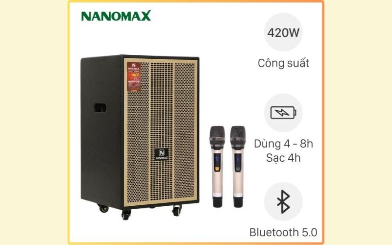 loa karaoke nanomax s-900