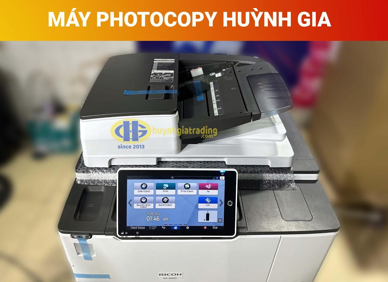 Dịch vụ cho thuê, bán máy Photocopy chính hãng, giá rẻ tại Huỳnh Gia Trading