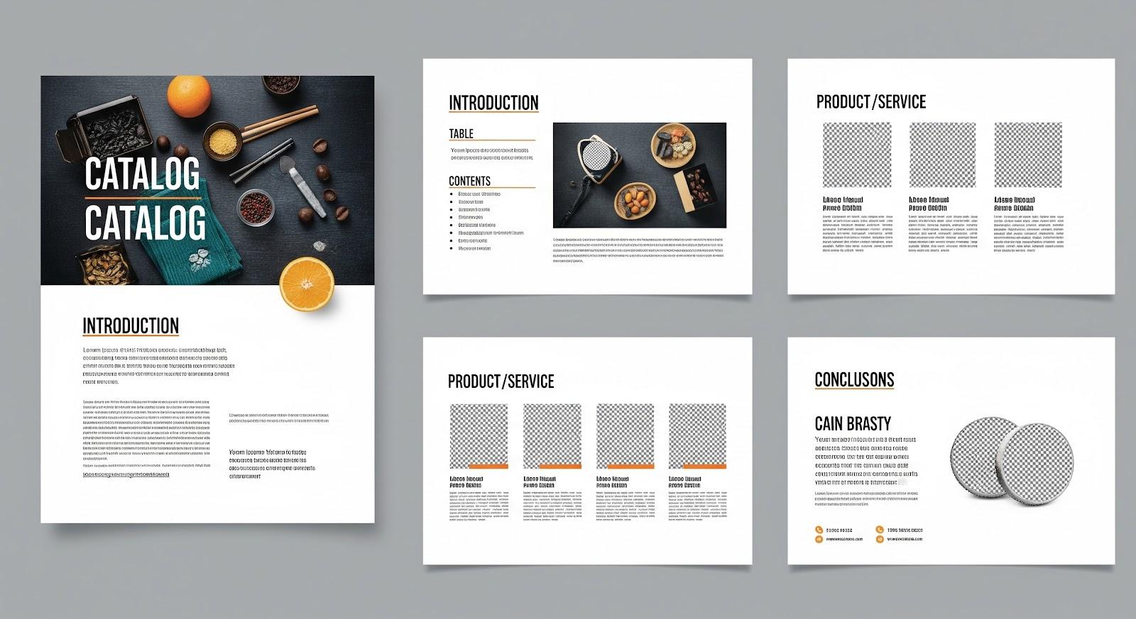 Cấu tạo của một Catalog<a name=