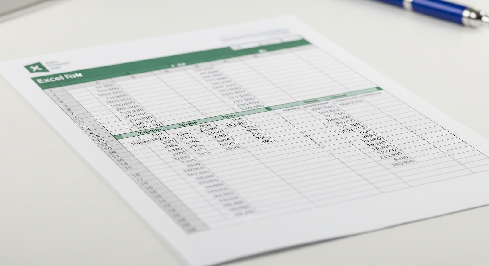 Những lưu ý quan trọng khi in Excel 1 mặt A4