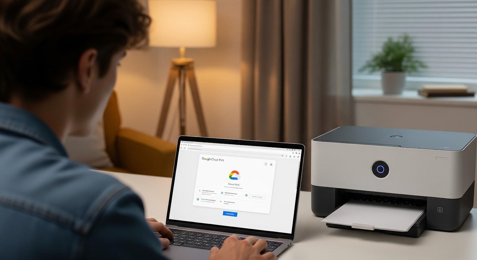 Google Cloud Print cho phép in ấn từ xa thông qua đám mây của Google