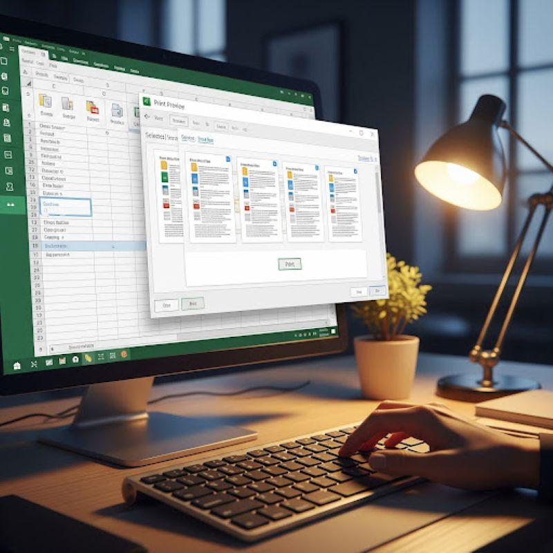 Làm thế nào để vùng bảng cần in trong excel luôn cách đều 2 lề trái phải trang giấy?