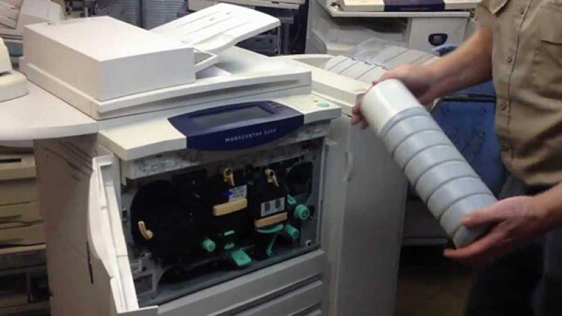 Hướng dẫn cách lắp/chỉnh/thay mực máy Photocopy Ricoh đơn giản