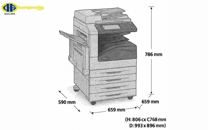 Kích thước máy Photo Xerox: Tối ưu cho văn phòng nhỏ
