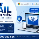 Dịch vụ email theo tên miền riêng - tạo dấu ấn riêng cho doanh nghiệp