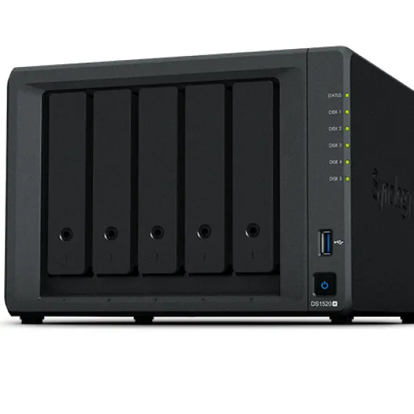 Thiết bị lưu trữ NAS Synology DiskStation DS1520+ 5 khay ổ cứng
