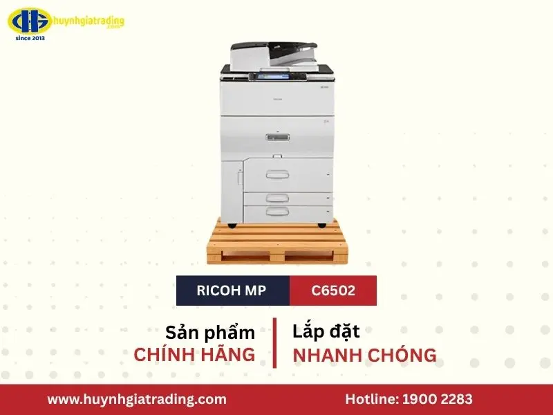 MP C6502 là phương án đầu tư lý tưởng giữa hiệu suất cao và ngân sách