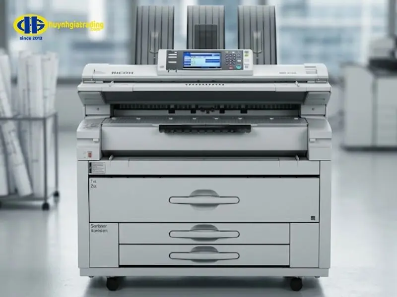 Máy photocopy A0 giá rẻ giúp tối ưu chi phí vận hành