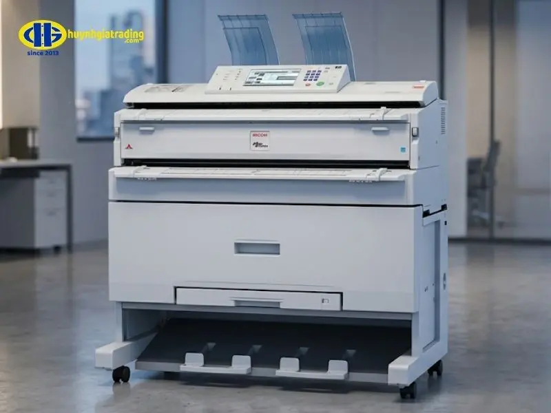 Máy photocopy A0 hỗ trợ in  liên tục với giấy cuộn không lo ngắt quãng