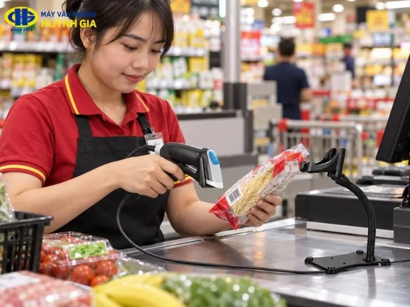Ứng dụng thực tế của máy quét mã vạch