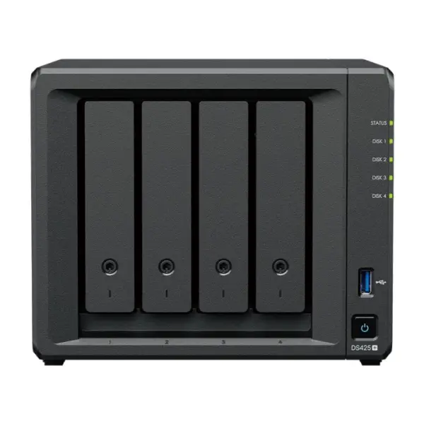 NAS Synology DS425+ Thiết Bị Lưu Trữ Mạng 4 Khay Hiệu Năng Cao