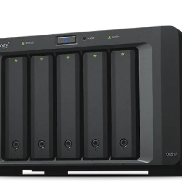 NAS Synology DX517 - Mở rộng lưu trữ 5 khe cắm ổ cứng