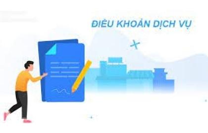 Điều khoản dịch vụ