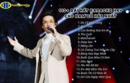 [2026] Tổng hợp 110+ bài hát karaoke hay cho nam đa dạng, dễ hát