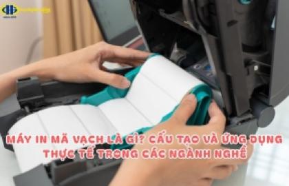 Máy in mã vạch là gì? Ứng dụng thực tế trong các lĩnh vực khác