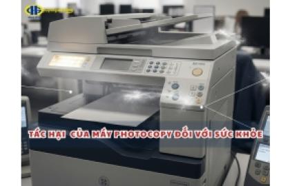 Cách hạn chế tác hại của máy Photocopy đến sức khỏe con người
