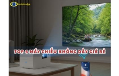 Top 6 máy chiếu không dây kết nối nhanh chóng, giá rẻ 2026