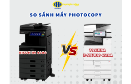 So sánh máy photocopy Toshiba e-Studio 4518A với Ricoh IM 4000 nên mua nào?