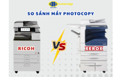 So sánh máy photocopy Ricoh và Xerox: Độ bền, chất lượng và giá cả