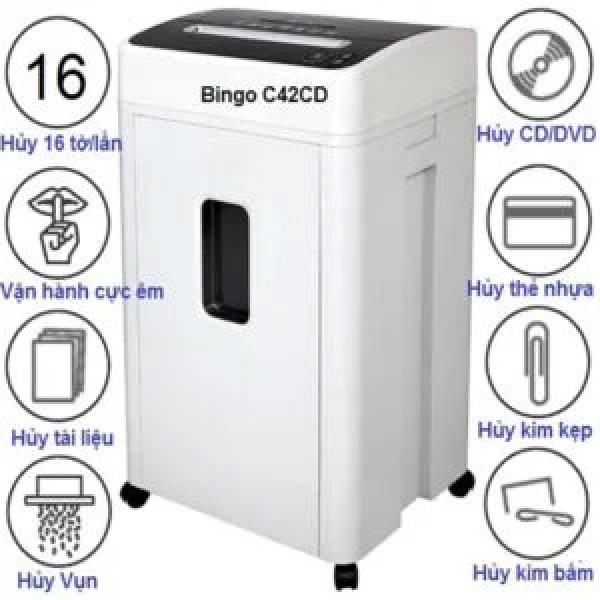 Máy hủy tài liệu Bingo C42CD