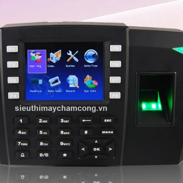 MÁY CHẤM CÔNG VÂN TAY RONALD JACK TFT600