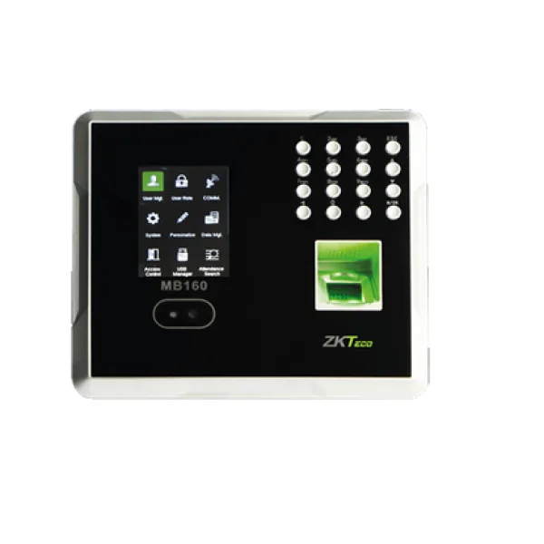 Máy chấm công kiểm soát nhận diện khuôn mặt, vân tay và thẻ ZKteco MB160