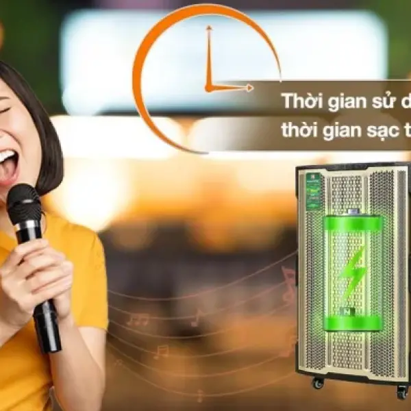 Loa kéo karaoke Nanomax S-5000 1350W