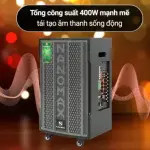 Loa kéo karaoke Nanomax S-820 400w