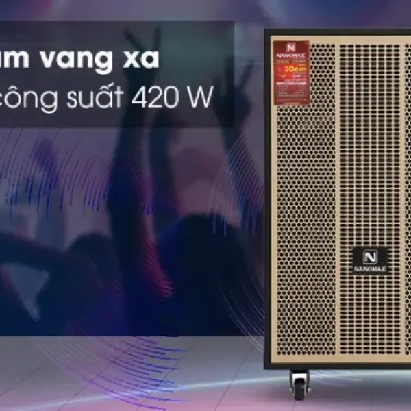Loa kéo karaoke Nanomax S-900 420w