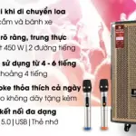 Loa kéo Karaoke Nanomax S-1000 450W