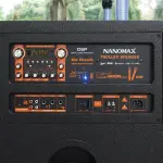 Loa Kéo Bình & Điện Nanomax Pro-215 Bass Đôi 40cm 2200w